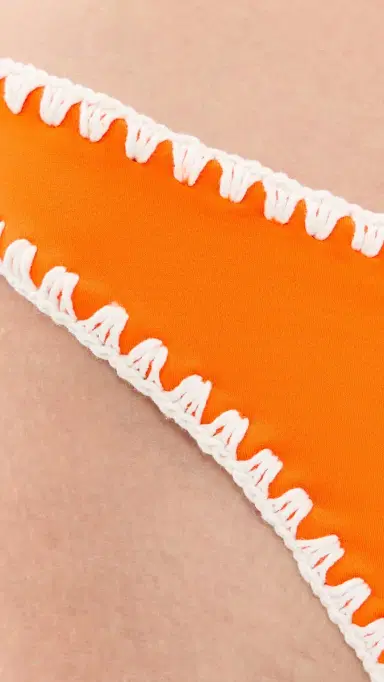 Leslie Amon Orange Slice Bikini Bottoms Orange | Thumbnail 5