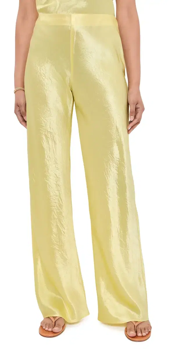 CAMI NYC Bristol Crinkle Pants Buttercup