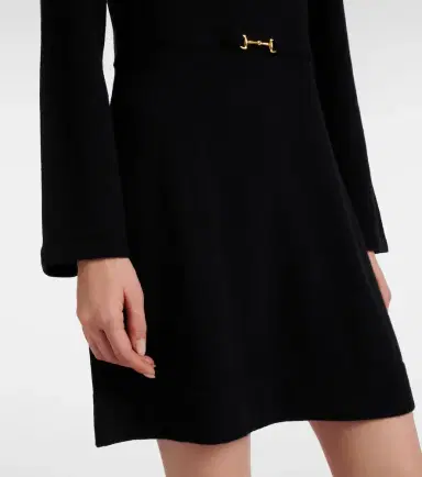 Rixo Elliette wool and cashmere minidress | Thumbnail 3 Rixo Elliette wool and cashmere minidress | Thumbnail 3