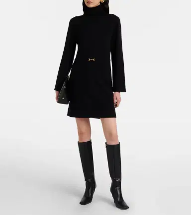 Rixo Elliette wool and cashmere minidress | Thumbnail 5 Rixo Elliette wool and cashmere minidress | Thumbnail 5