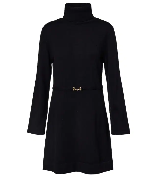 Rixo Elliette wool and cashmere minidress