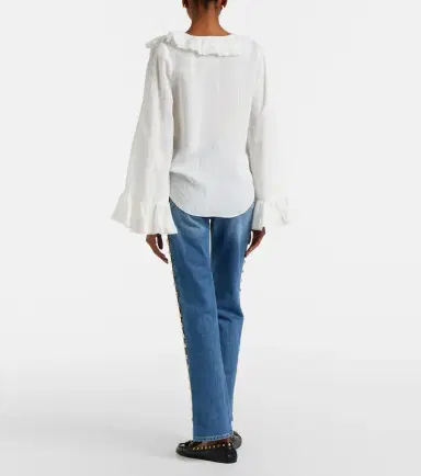 Simkhai Amelia studded straight jeans | Thumbnail 3 Simkhai Amelia studded straight jeans | Thumbnail 3