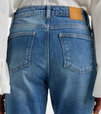 Simkhai Amelia studded straight jeans | Thumbnail 6 Simkhai Amelia studded straight jeans | Thumbnail 6