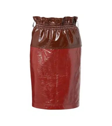Saint Laurent Coated cotton pencil skirt | Thumbnail 1 Saint Laurent Coated cotton pencil skirt | Thumbnail 1