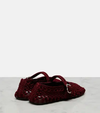 Alaïa Alaïa Woven ballet flats | Thumbnail 4 Alaïa Alaïa Woven ballet flats | Thumbnail 4