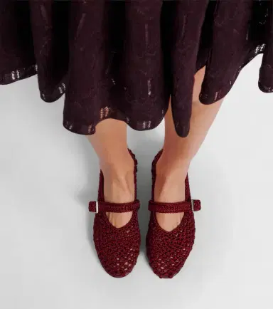 Alaïa Alaïa Woven ballet flats | Thumbnail 5 Alaïa Alaïa Woven ballet flats | Thumbnail 5