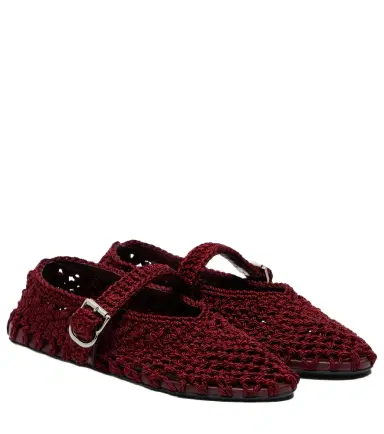 Alaïa Alaïa Woven ballet flats | Thumbnail 1 Alaïa Alaïa Woven ballet flats | Thumbnail 1