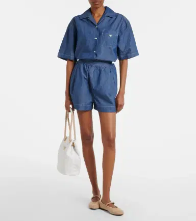 Prada Mariner Re-Nylon Small bucket bag | Thumbnail 7