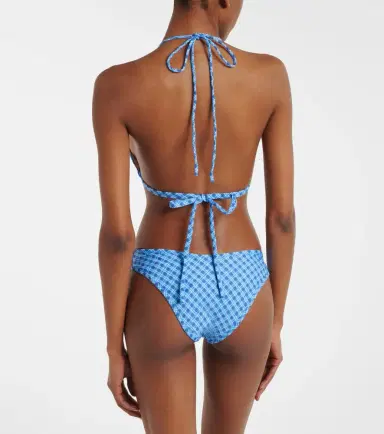 Montce Emma plaid bikini top | Thumbnail 2 Montce Emma plaid bikini top | Thumbnail 2