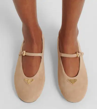 Prada Suede Mary Jane flats | Thumbnail 5