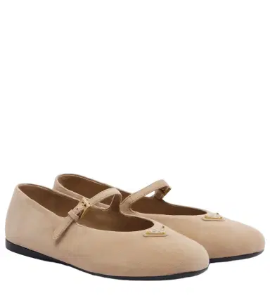 Prada Suede Mary Jane flats | Thumbnail 1