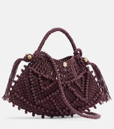 ALÉMAIS Alémais Macrame Small top-handle bag | Thumbnail 3 ALÉMAIS Alémais Macrame Small top-handle bag | Thumbnail 3