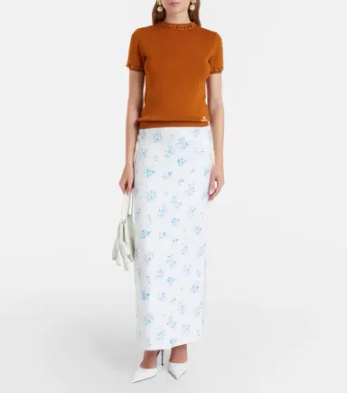 SHUSHU/TONG Lace-trimmed linen top | Thumbnail 6 SHUSHU/TONG Lace-trimmed linen top | Thumbnail 6