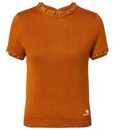 SHUSHU/TONG Lace-trimmed linen top | Thumbnail 1 SHUSHU/TONG Lace-trimmed linen top | Thumbnail 1