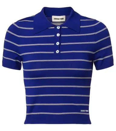 SHUSHU/TONG Striped polo shirt | Thumbnail 1 SHUSHU/TONG Striped polo shirt | Thumbnail 1
