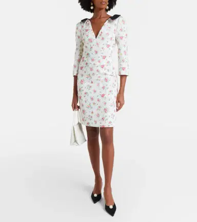 SHUSHU/TONG Floral midi dress | Thumbnail 2 SHUSHU/TONG Floral midi dress | Thumbnail 2