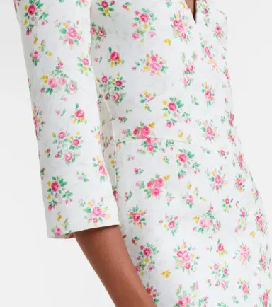 SHUSHU/TONG Floral midi dress | Thumbnail 7 SHUSHU/TONG Floral midi dress | Thumbnail 7