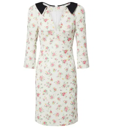 SHUSHU/TONG Floral midi dress | Thumbnail 1 SHUSHU/TONG Floral midi dress | Thumbnail 1