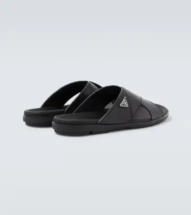 Prada Leather sandals | Thumbnail 3 Prada Leather sandals | Thumbnail 3