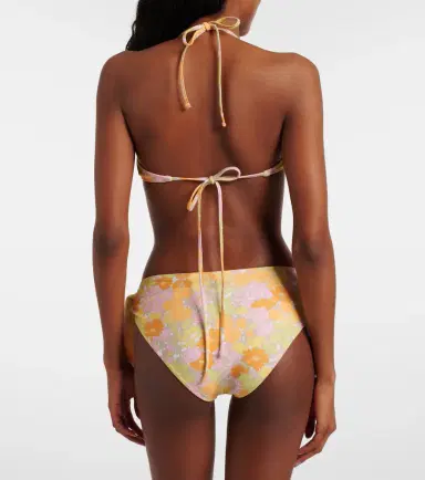 Chloé Chloé Bow-detail floral bikini top | Thumbnail 3 Chloé Chloé Bow-detail floral bikini top | Thumbnail 3