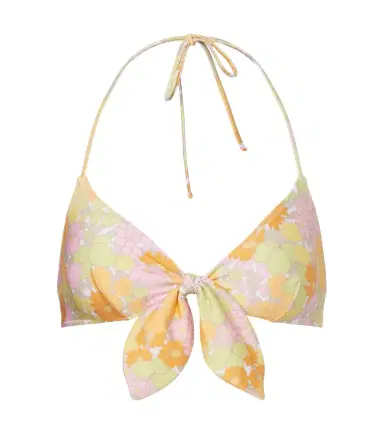Chloé Chloé Bow-detail floral bikini top | Thumbnail 1 Chloé Chloé Bow-detail floral bikini top | Thumbnail 1