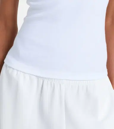 LESET Nando cotton jersey tank top | Thumbnail 4