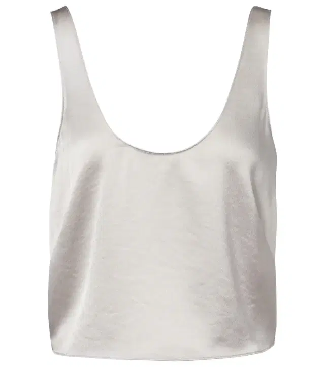 Leset Barb satin tank top
