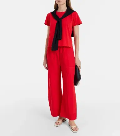 LESET Margo cotton jersey T-shirt | Thumbnail 4