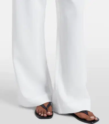 LESET Arielle crêpe wide-leg pants | Thumbnail 5 LESET Arielle crêpe wide-leg pants | Thumbnail 5