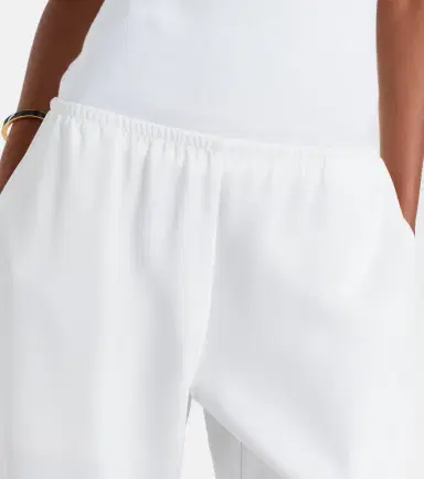 LESET Arielle crêpe wide-leg pants | Thumbnail 6 LESET Arielle crêpe wide-leg pants | Thumbnail 6