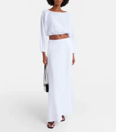 LESET Yoko cotton crop top | Thumbnail 4 LESET Yoko cotton crop top | Thumbnail 4