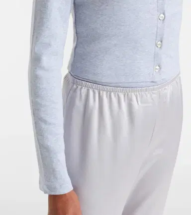 LESET Nando cotton jersey cardigan | Thumbnail 5