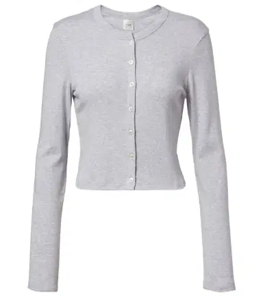 LESET Nando cotton jersey cardigan | Thumbnail 1
