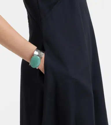 LESET Yoko cotton maxi dress | Thumbnail 3