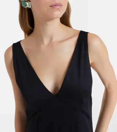 LESET Yoko cotton maxi dress | Thumbnail 5