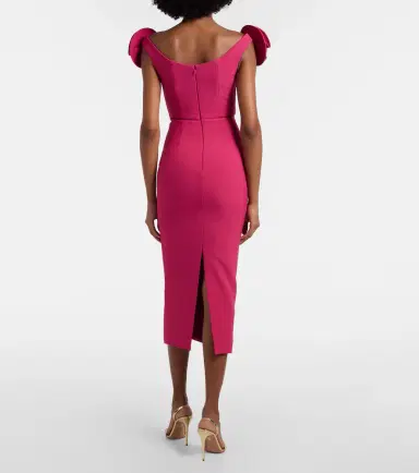 Roland Mouret Floral-appliqué bustier dress | Thumbnail 3 Roland Mouret Floral-appliqué bustier dress | Thumbnail 3