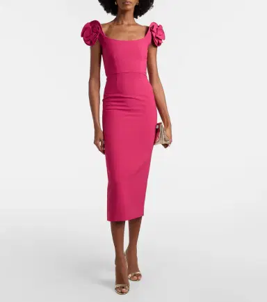 Roland Mouret Floral-appliqué bustier dress | Thumbnail 5 Roland Mouret Floral-appliqué bustier dress | Thumbnail 5