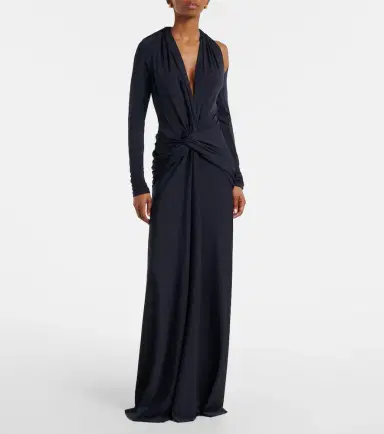 Victoria Beckham Gathered jersey gown | Thumbnail 2