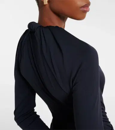Victoria Beckham Gathered jersey gown | Thumbnail 3