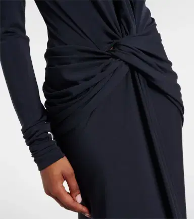 Victoria Beckham Gathered jersey gown | Thumbnail 5