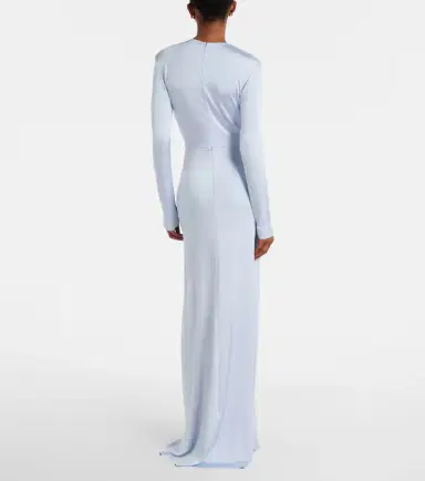 Victoria Beckham Gathered jersey gown | Thumbnail 4