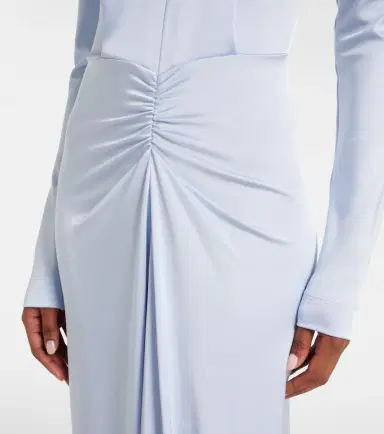 Victoria Beckham Gathered jersey gown | Thumbnail 5