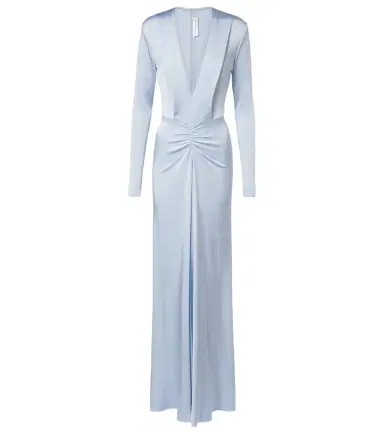 Victoria Beckham Gathered jersey gown | Thumbnail 1
