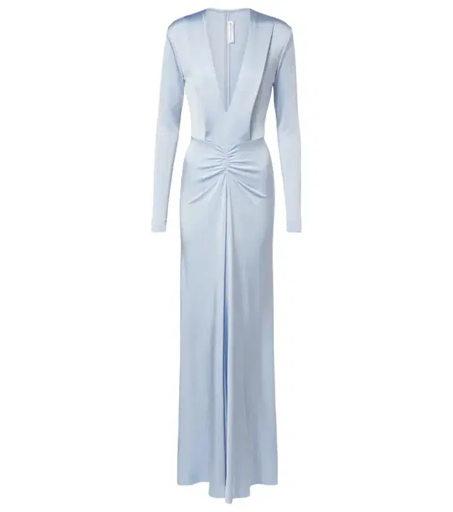 Victoria Beckham Gathered jersey gown
