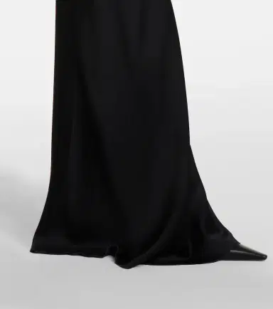 Victoria Beckham Isabella gathered satin gown | Thumbnail 5