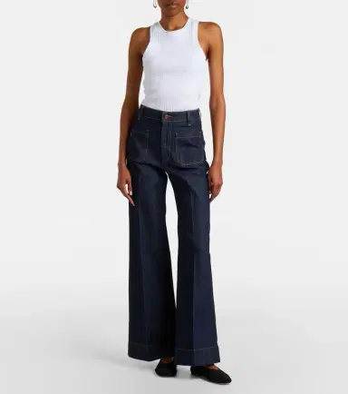 Victoria Beckham Alina wide-leg jeans | Thumbnail 2 Victoria Beckham Alina wide-leg jeans | Thumbnail 2