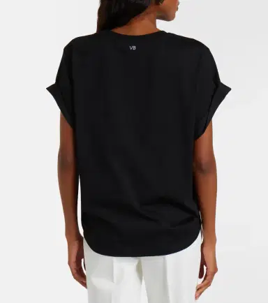 Victoria Beckham Tilly cotton jersey T-shirt | Thumbnail 5