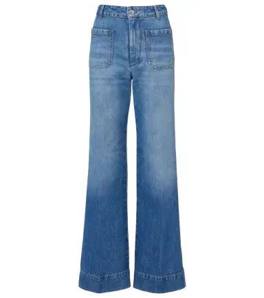 Victoria Beckham Alina faded wide-leg jeans | Thumbnail 1 Victoria Beckham Alina faded wide-leg jeans | Thumbnail 1