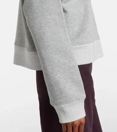 Victoria Beckham Printed cotton-blend jersey sweatshirt | Thumbnail 5
