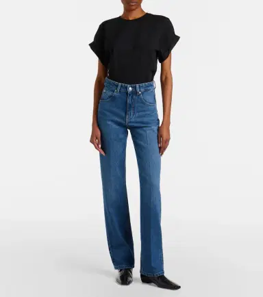 Victoria Beckham Julia straight jeans | Thumbnail 5